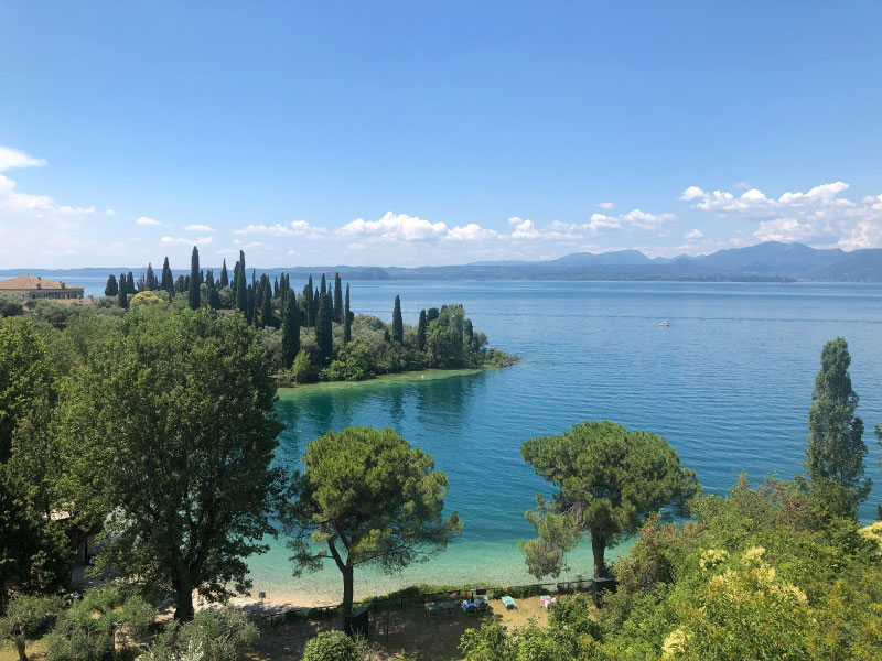Immagine del lago di Garda